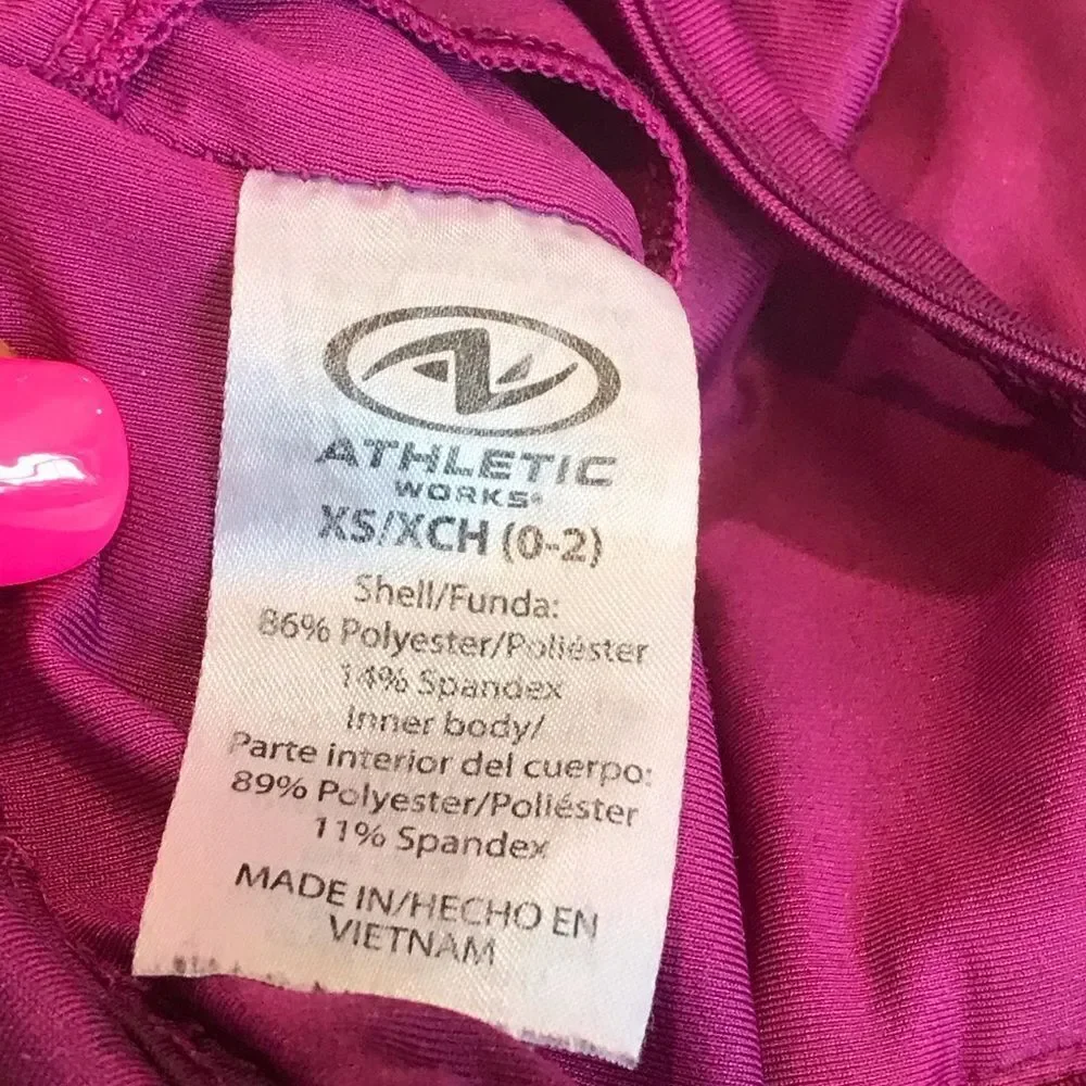 Athletic Purple Bra Size XS